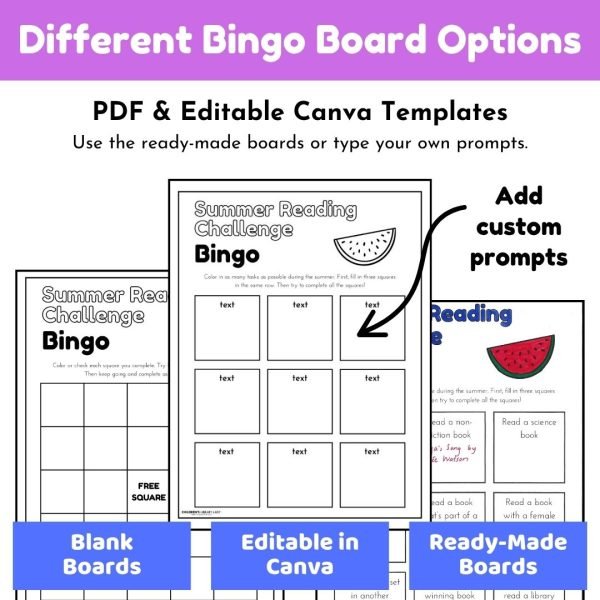 Summer Reading Bingo Pack - Image 3