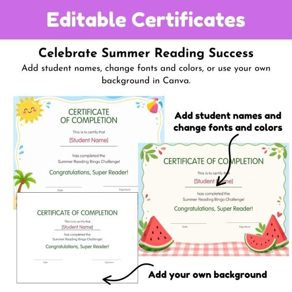 Summer Reading Bingo Pack - Image 4