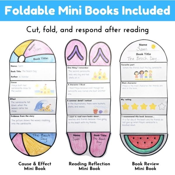 Summer Reading Response Worksheets for Any Picture Book - Image 4